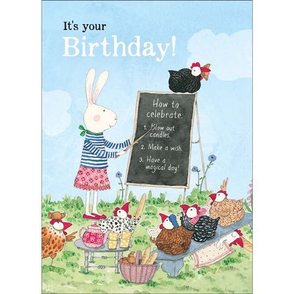 Ruby Red Shoes It's Your Birthday Card - STEAM Kids Brisbane