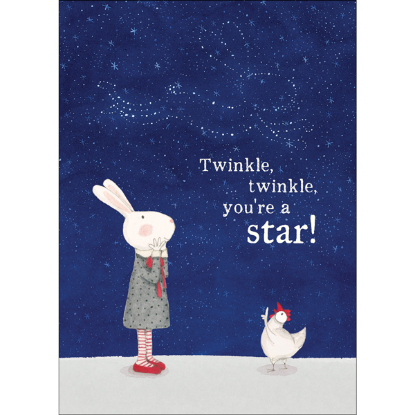 Ruby Red Shoes Card - Twinkle, twinkle, you're a star! - STEAM Kids Brisbane