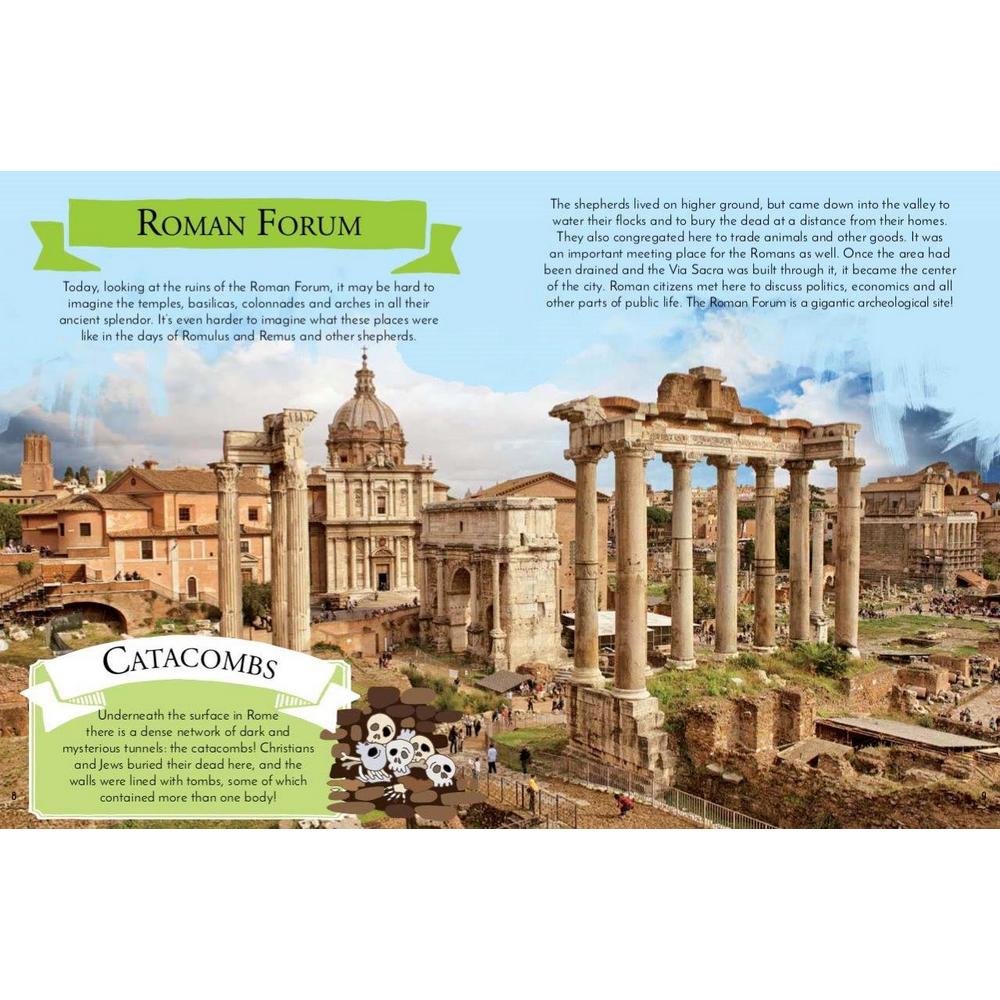 Rome Book & Puzzle Set - Travel, Learn & Explore, 140 Piece  | Sassi - STEAM Kids Brisbane