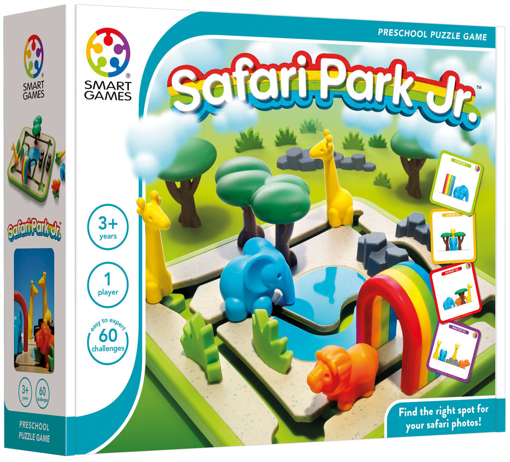 Safari Park Jr. Puzzle Game | Smart Games - STEAM Kids Brisbane