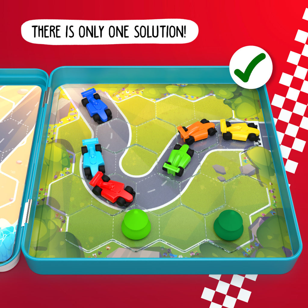 Pole Position Magnetic Travel Game | Smart Games - STEAM Kids Brisbane
