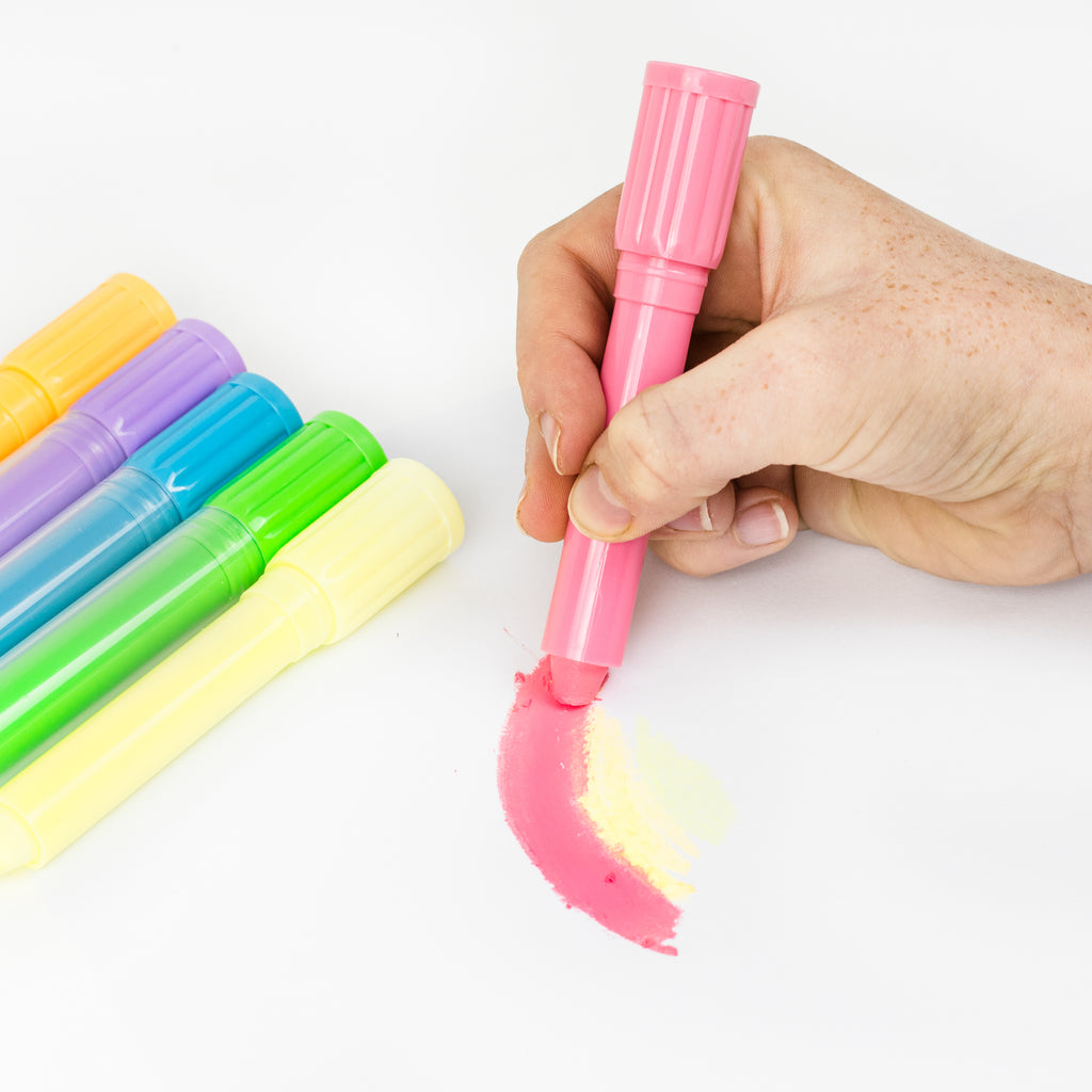 Tiger Tribe Pastel Silk Crayons – Smooth Glide Art Set - STEAM Kids Brisbane