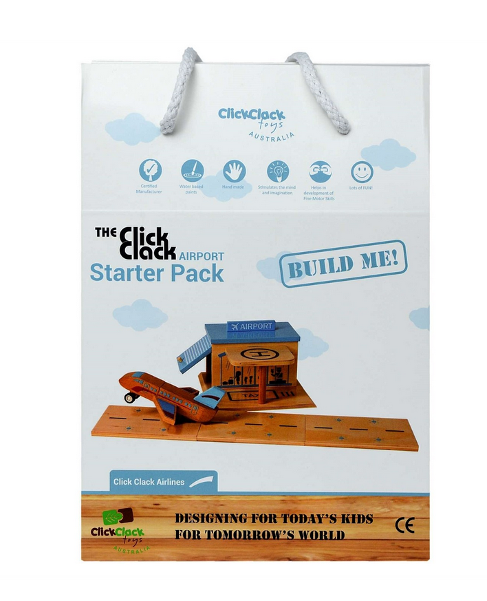 Click Clack Airport Starter Pack - STEAM Kids Brisbane
