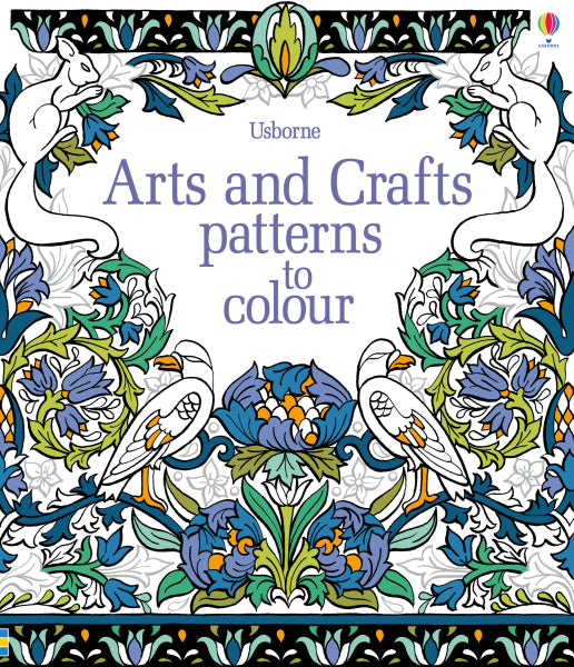 Arts & Crafts Patterns to Colour | Usborne - STEAM Kids Brisbane