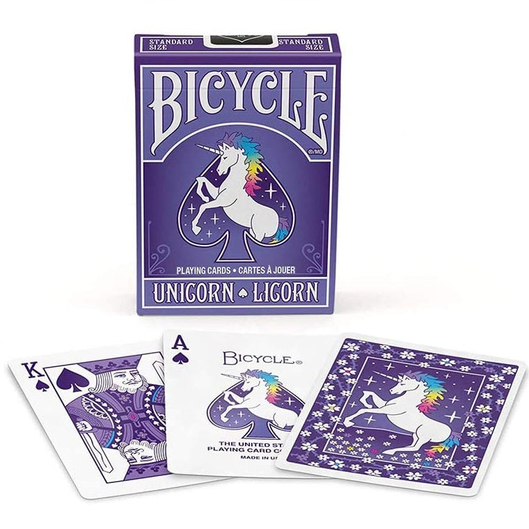 Bicycle Playing Cards - Unicorn - STEAM Kids Brisbane