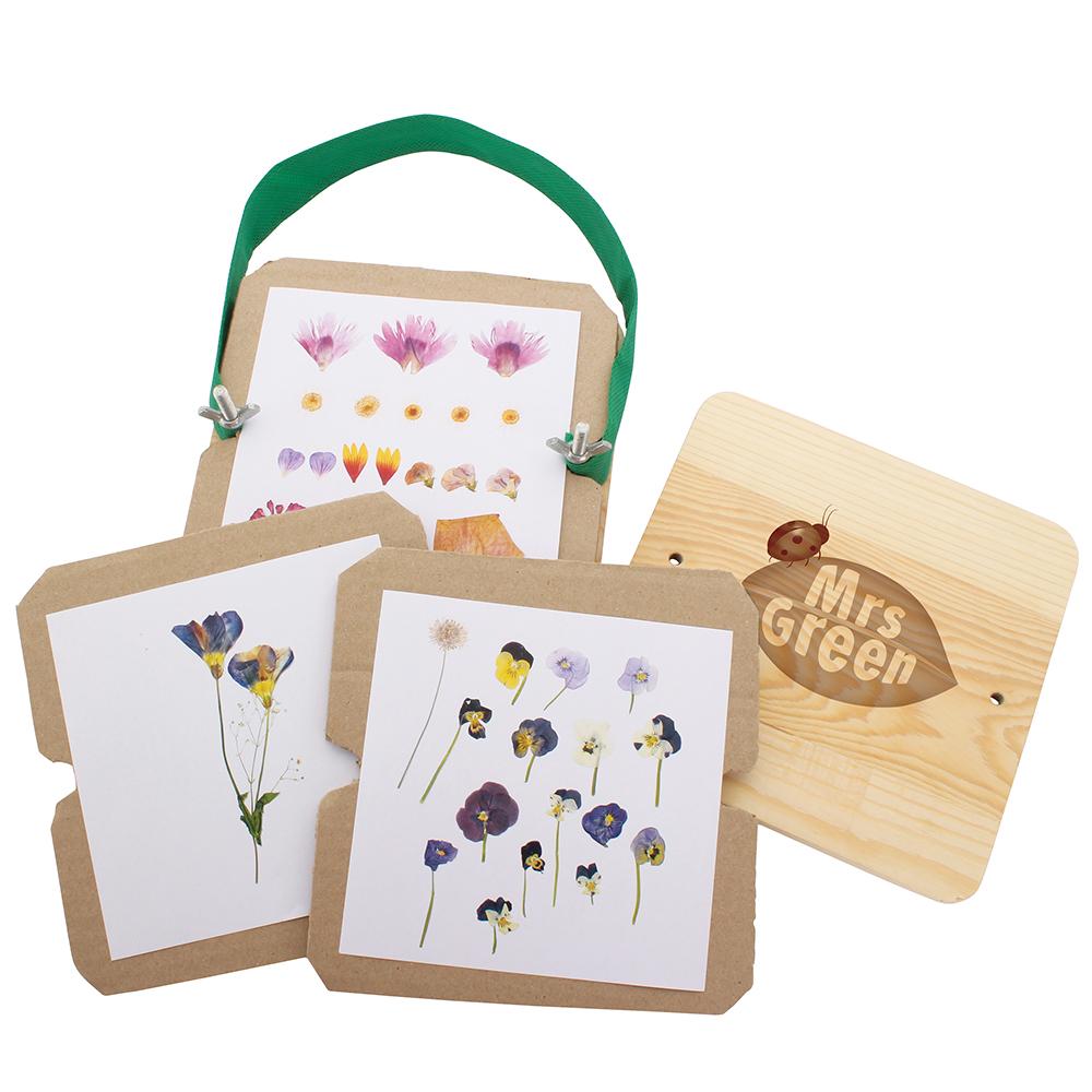 Large Wooden Flower Press | Mrs Green - STEAM Kids Brisbane