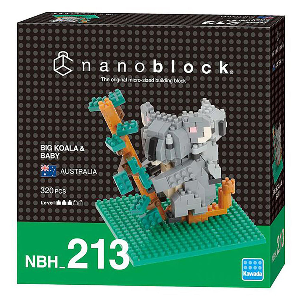 Big Koala & Baby Nanoblock - STEAM Kids Brisbane