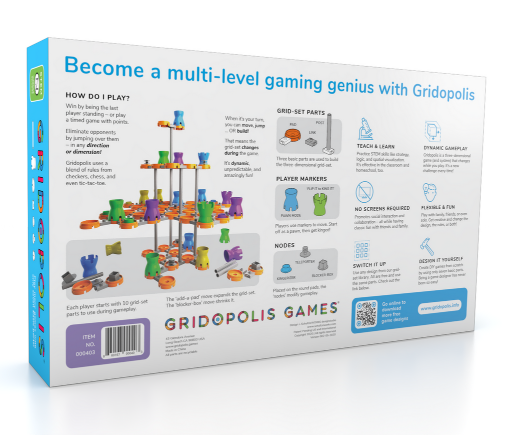 Gridopolis 3D Strategy Game - STEAM Kids Brisbane
