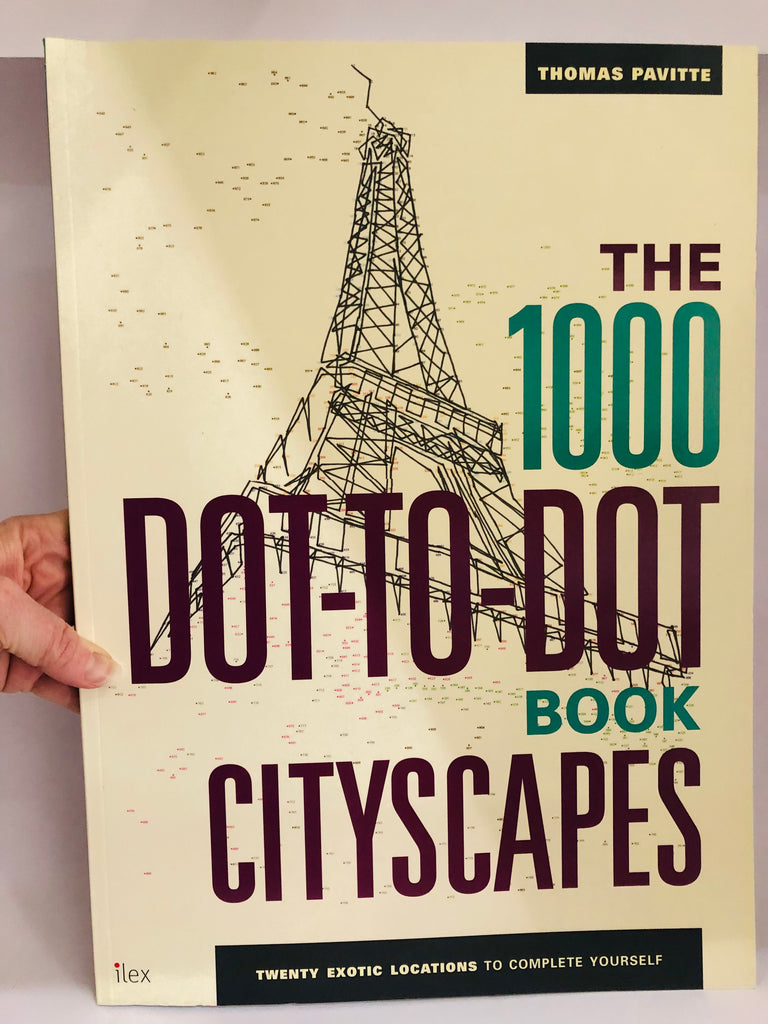 The 1000 Dot-To-Dot Book CITYSCAPES | Thomas Pavitte - STEAM Kids Brisbane