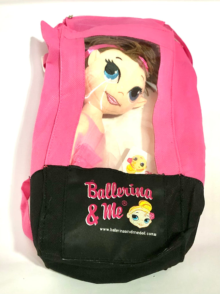 Ballerina & Me Plush Ballet Doll & Bag - STEAM Kids Brisbane