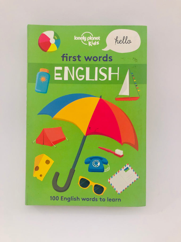 First Words English | Book by Lonely Planet Kids - STEAM Kids Brisbane