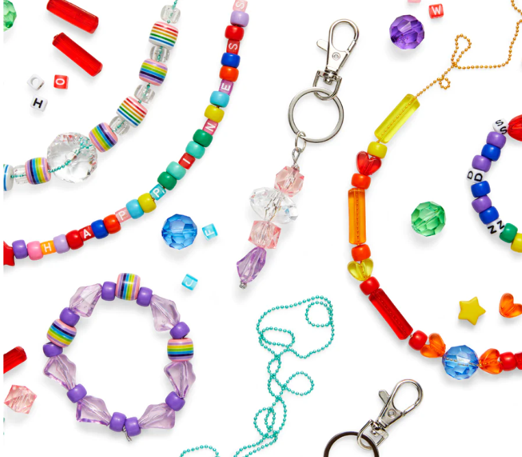 Kid Make Modern - Bright Beads Jewelry Kit - STEAM Kids Brisbane