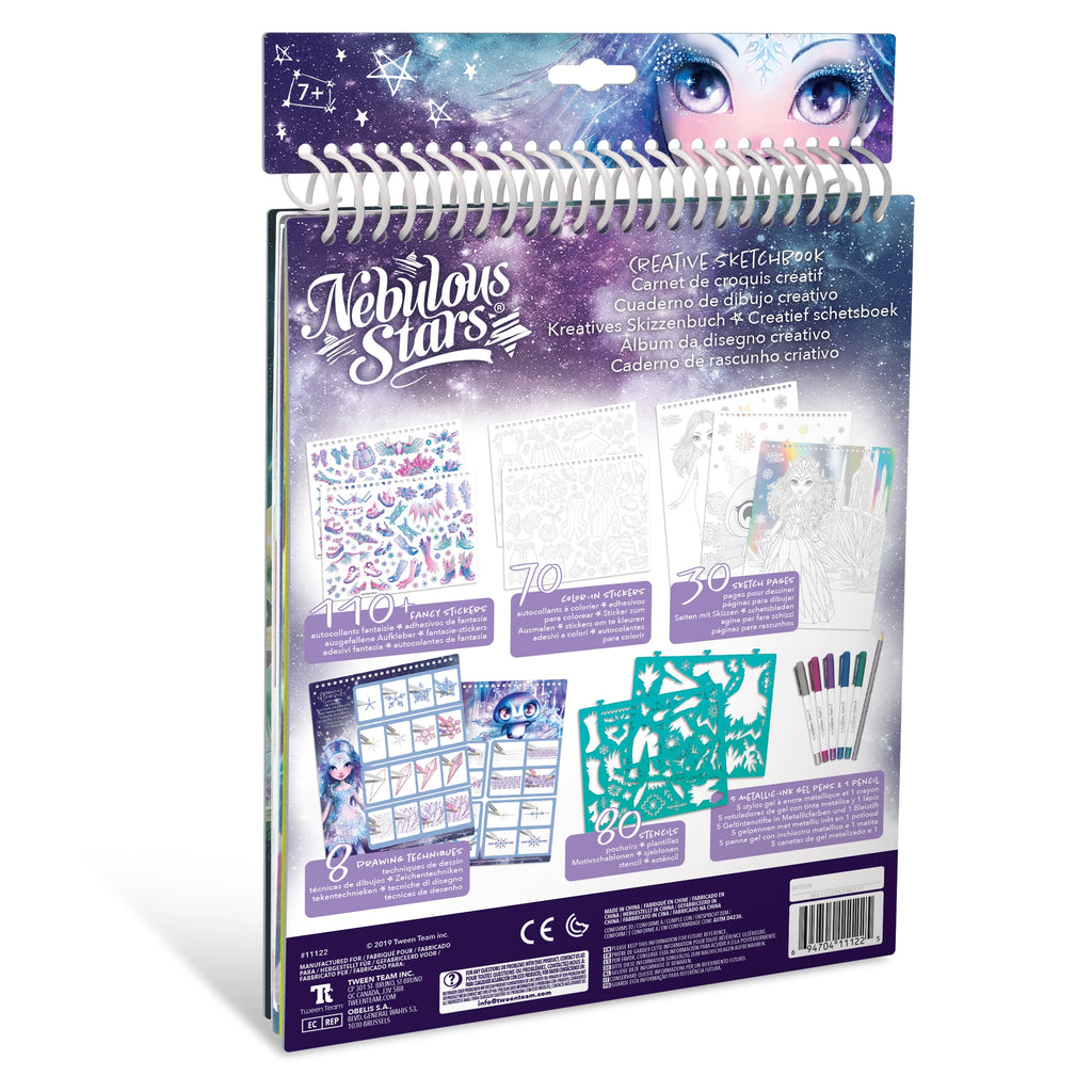 Nebulous Stars - Creative Sketchbook - Iceana - STEAM Kids Brisbane