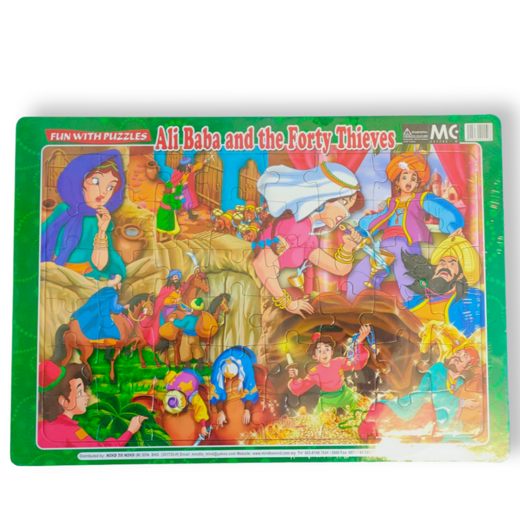 Fun With Puzzles - 48 Piece Fairytale Colour Puzzle - STEAM Kids Brisbane