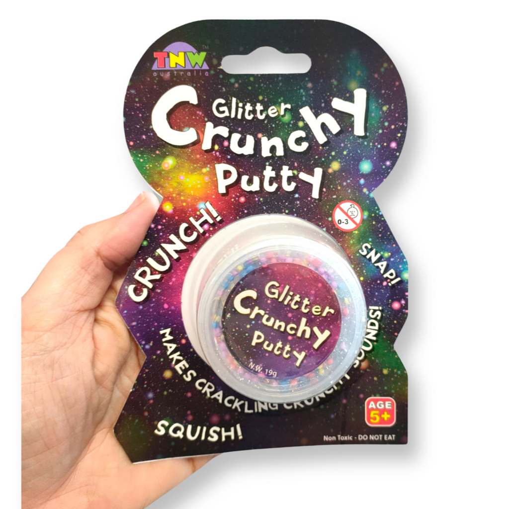 Crunchy Glitter Putty - STEAM Kids Brisbane