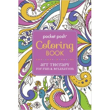 Pocket Posh Colouring Book - Art Therapy - STEAM Kids Brisbane