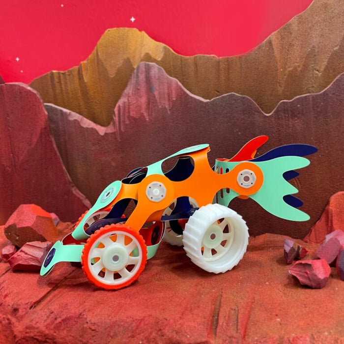 Clixo Mars Rover Pack – 30 Piece Space Magnetic STEM Building Set - STEAM Kids Brisbane