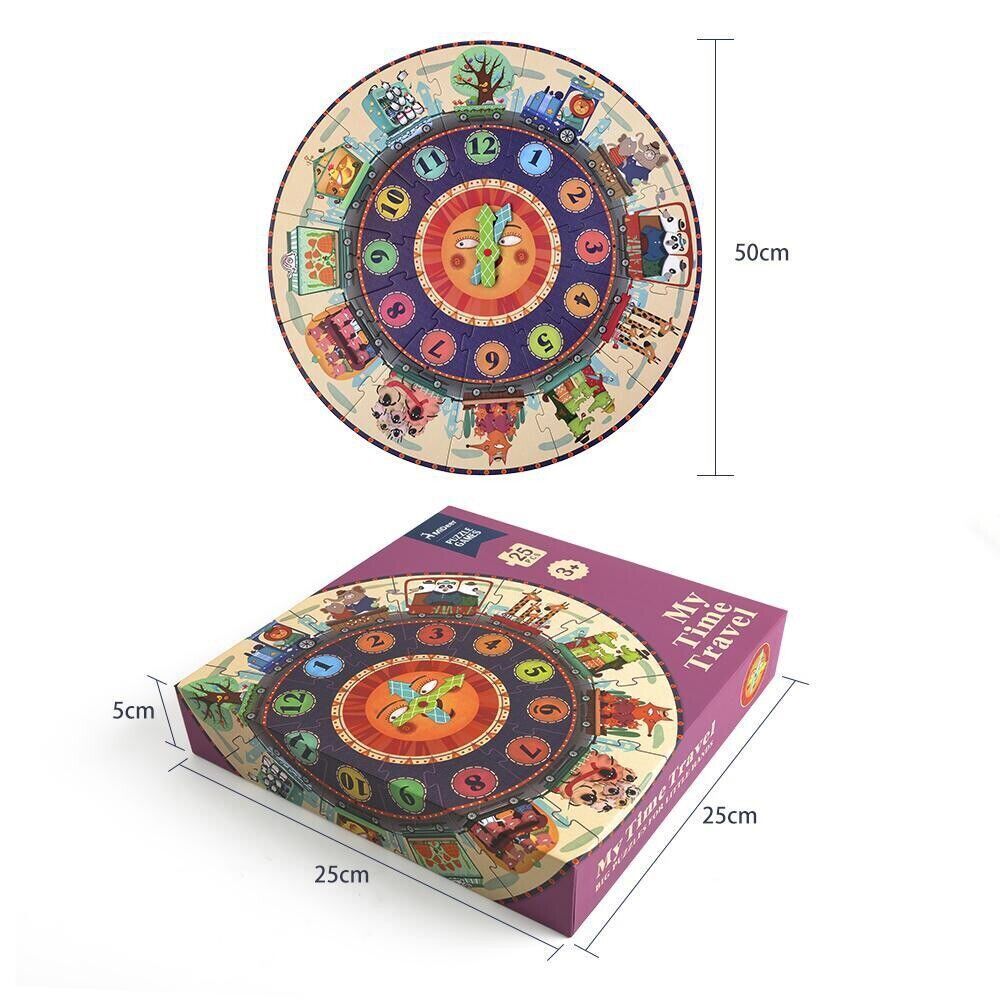 Mideer My Time Travel Puzzle - 25 Piece - STEAM Kids Brisbane
