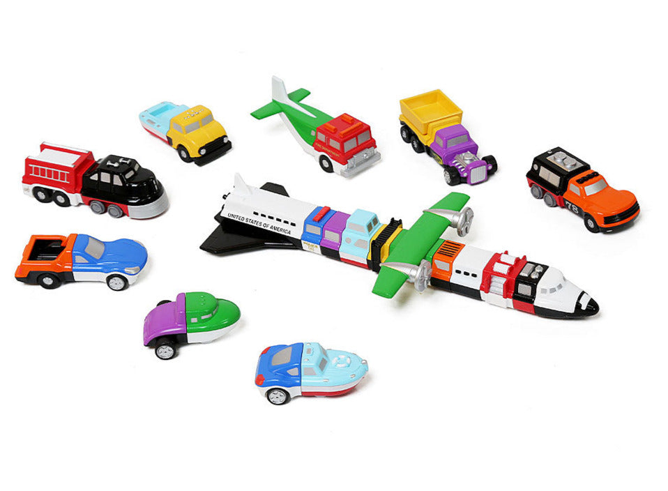 Micro Mix or Match Magnetic Vehicles - STEAM Kids Brisbane