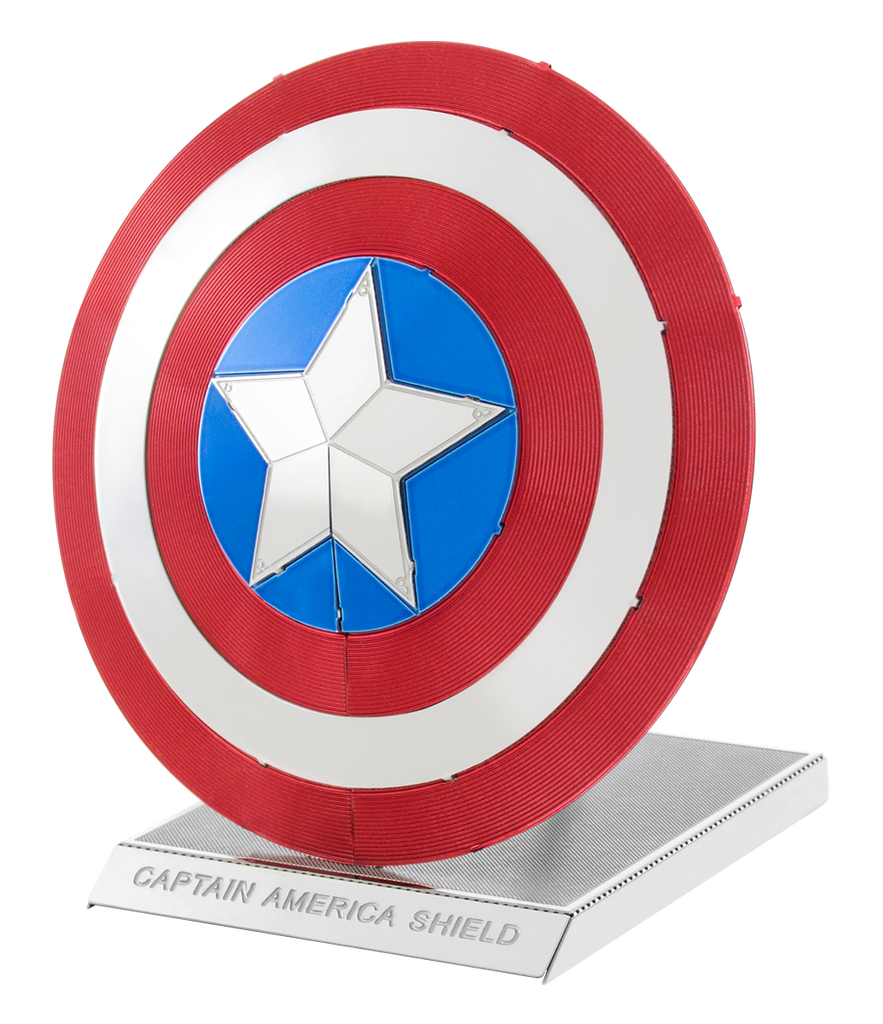 Avengers Captain America's Shield 3D Model | Metal Earth - STEAM Kids Brisbane