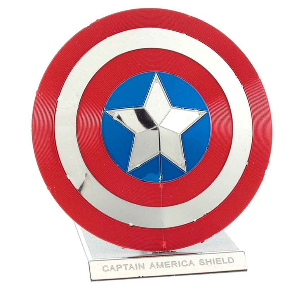Avengers Captain America's Shield 3D Model | Metal Earth - STEAM Kids Brisbane