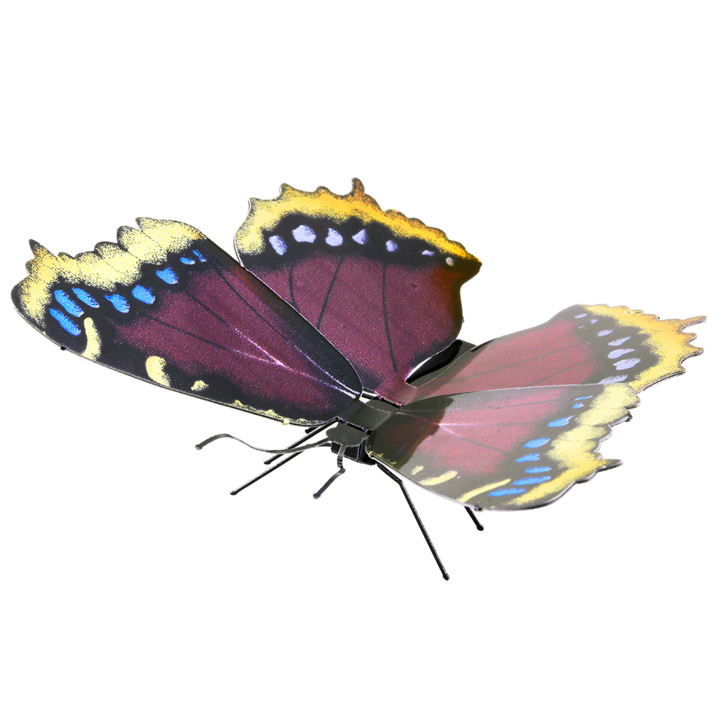 Mourning Cloak Butterfly 3D Model | Metal Earth - STEAM Kids Brisbane