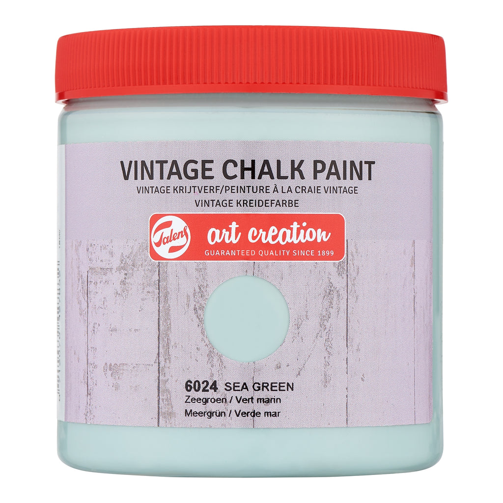TAC Vintage Chalk Paint 250ml Sea Green - STEAM Kids 