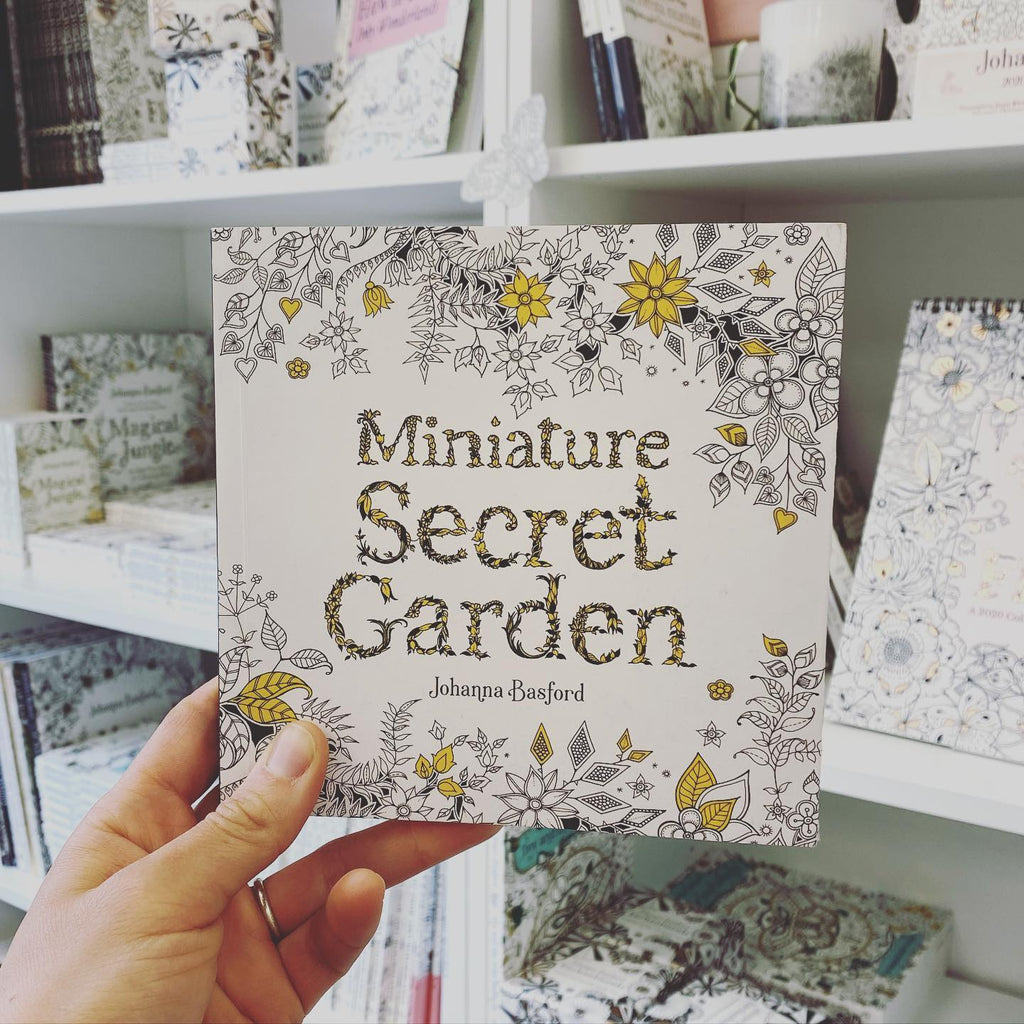 Minature Secret Garden Colouring Book - STEAM Kids 