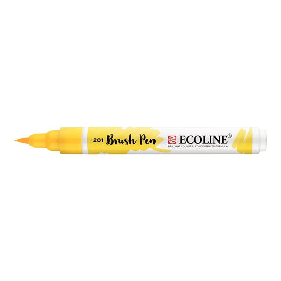 Ecoline Brush Pen |201 Light Yellow| $6.95 each - STEAM Kids Brisbane