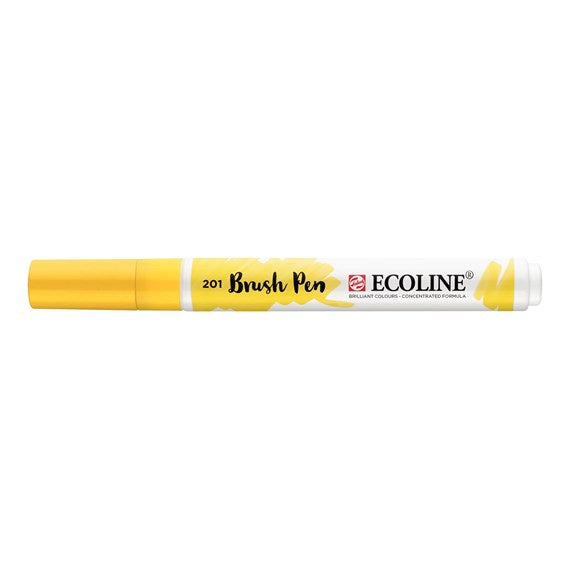 Ecoline Brush Pen |201 Light Yellow| $6.95 each - STEAM Kids Brisbane