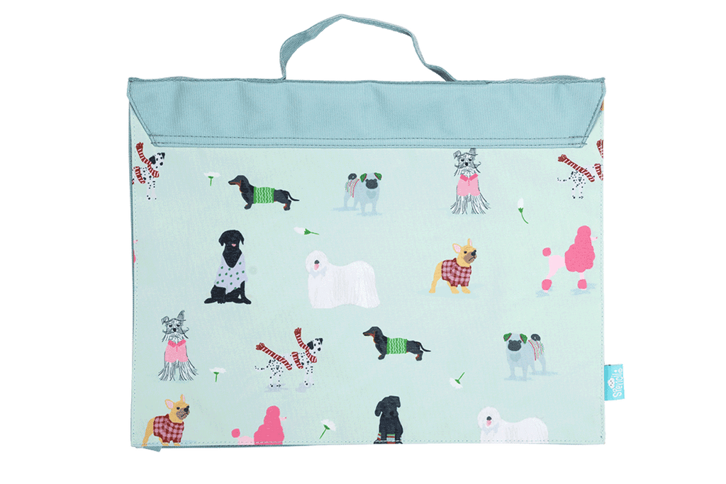Spencil Library Bag | Pooches on Parade - STEAM Kids 