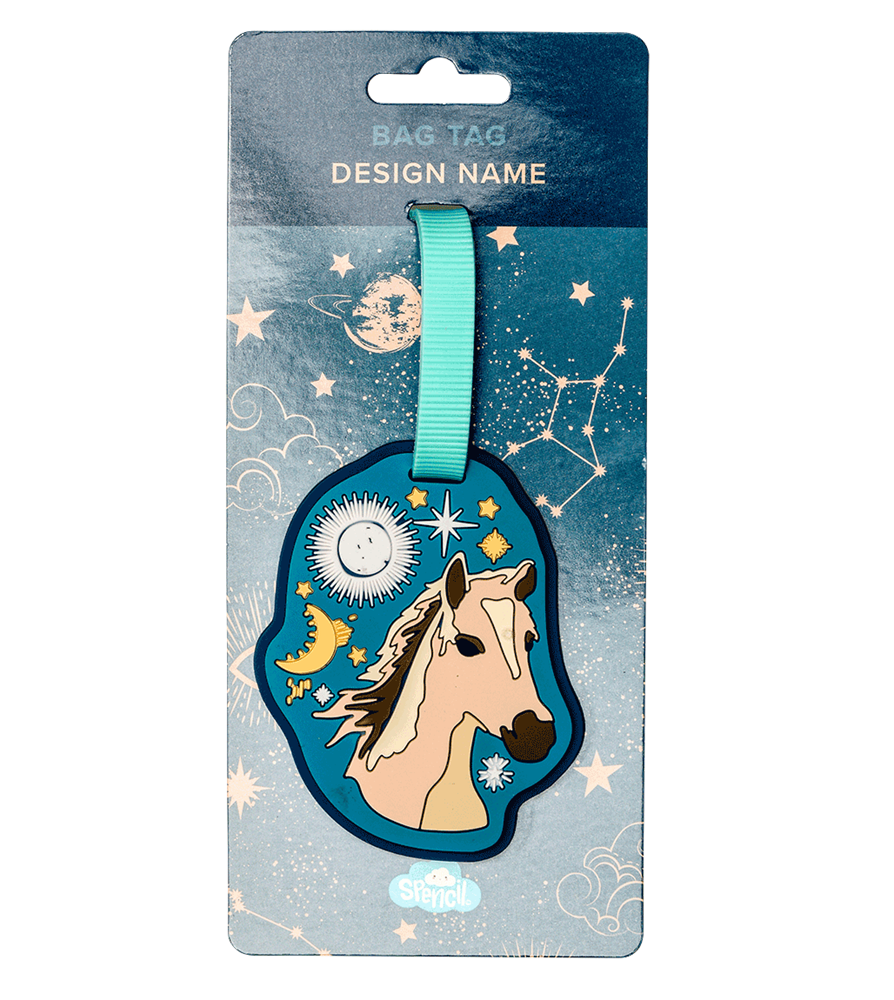 Spencil Bag Tag | Cosmic Canter - STEAM Kids 
