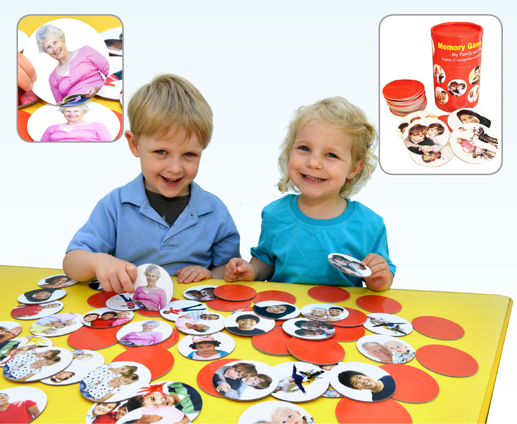 Friends and Family Matching Pairs l  Freckled Frog - STEAM Kids 