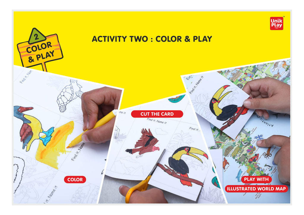 3 in 1 Giant Colouring Book - STEAM Kids Brisbane