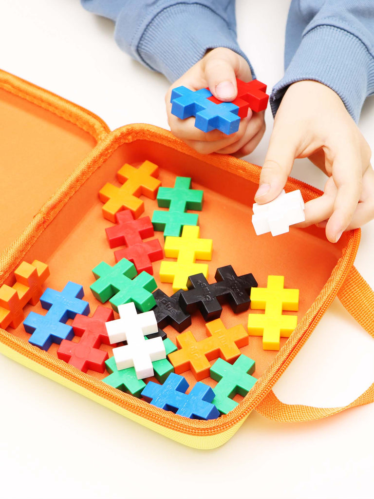 Plus-Plus BIG Travel Case | 15 BIG Pieces - STEAM Kids Brisbane