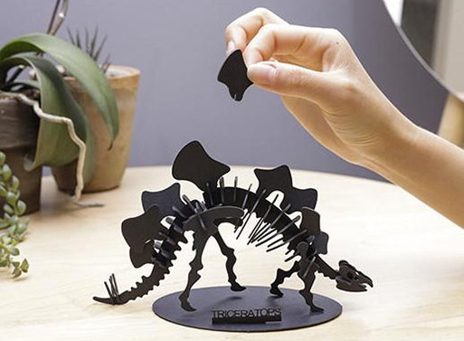 Paper Stegosaurus | Urano Land 3D Paper Puzzle - STEAM Kids Brisbane