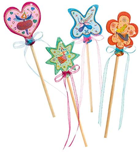 Djeco Do It Yourself Magic Wands Little Fairies - STEAM Kids Brisbane