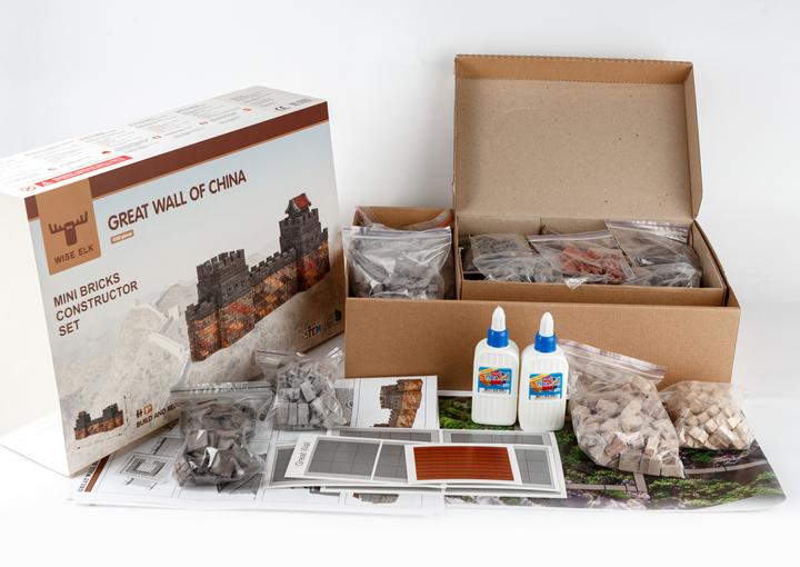 Wise Elk Great Wall of China Model | 1530 Pieces - STEAM Kids 