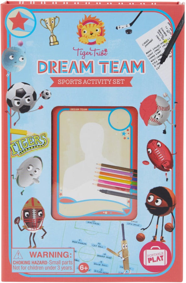 Dream Team - Sports Activity Set | Tiger Tribe - STEAM Kids Brisbane