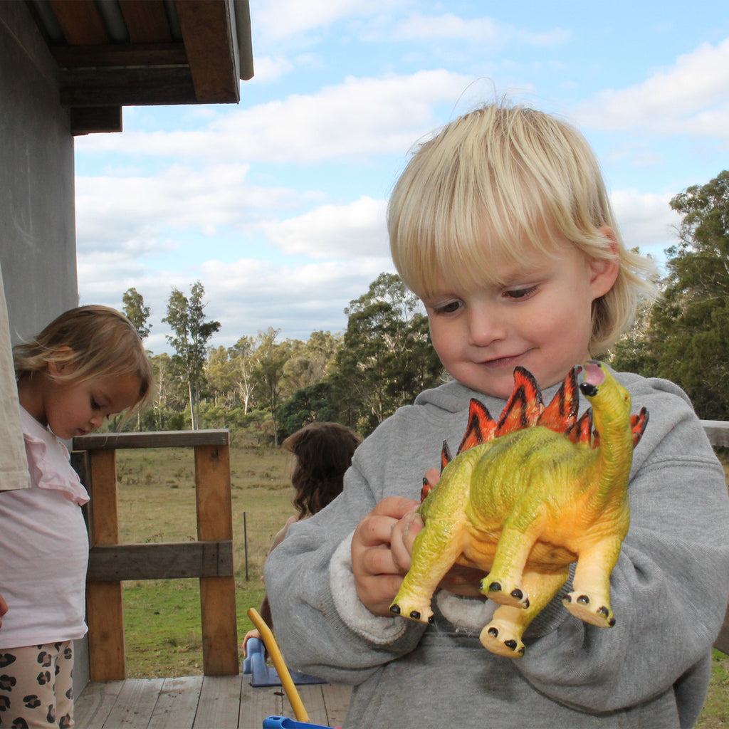 Stegosaurus Dinosaur Figurine Toy - STEAM Kids Brisbane
