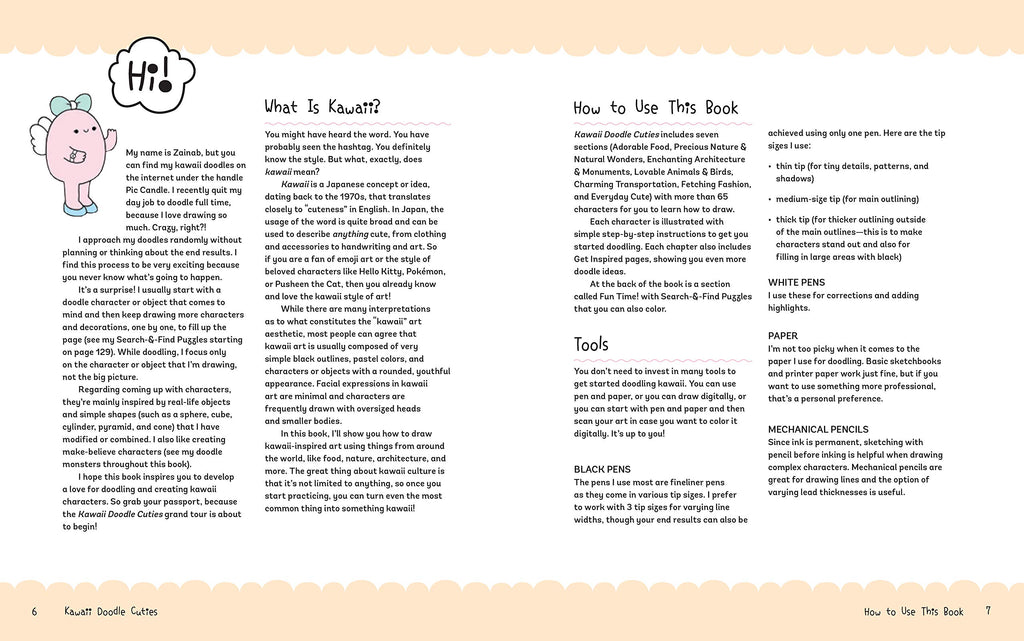 Mini Kawaii Doodle Cuties - STEAM Kids Brisbane