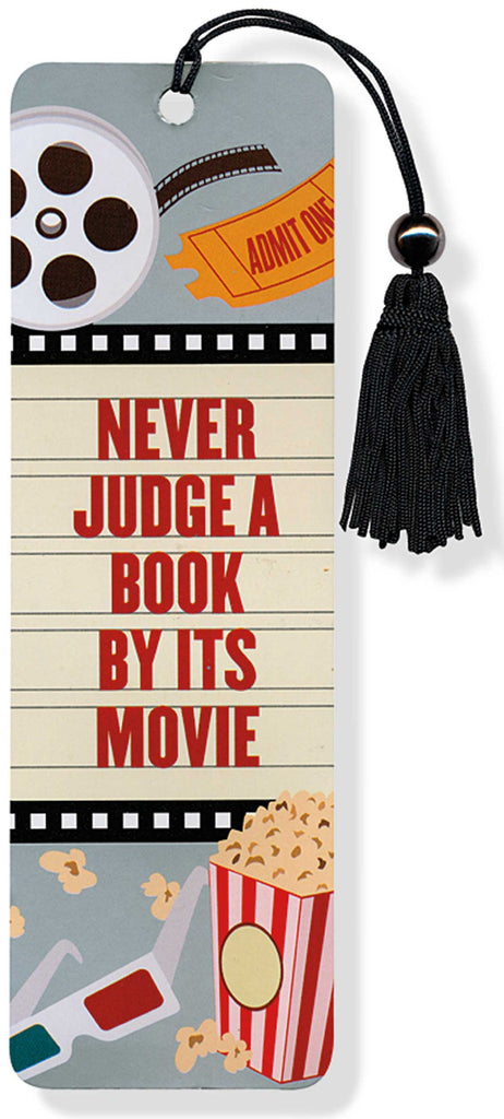 Never Judge  a Book by its Movie Bookmark | Peter Pauper Press - STEAM Kids Brisbane