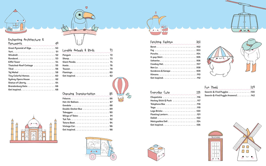 Mini Kawaii Doodle Cuties - STEAM Kids Brisbane