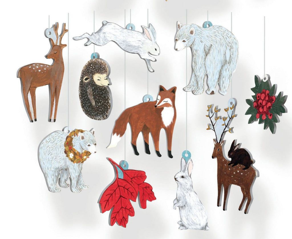 Pop Out Christmas Decorations - Fox & Hare | Roger la Borde - STEAM Kids Brisbane