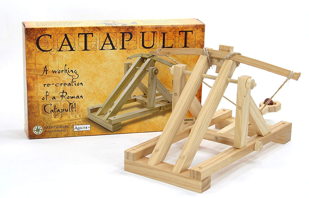 Roman Catapult Model Kit by Pathfinders - STEAM Kids Brisbane