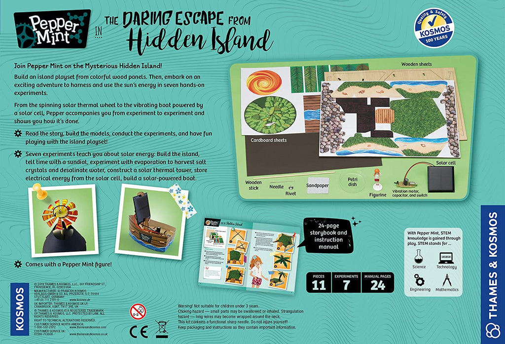 Pepper Mint The Daring Escape from Hidden Island - STEAM Kids 