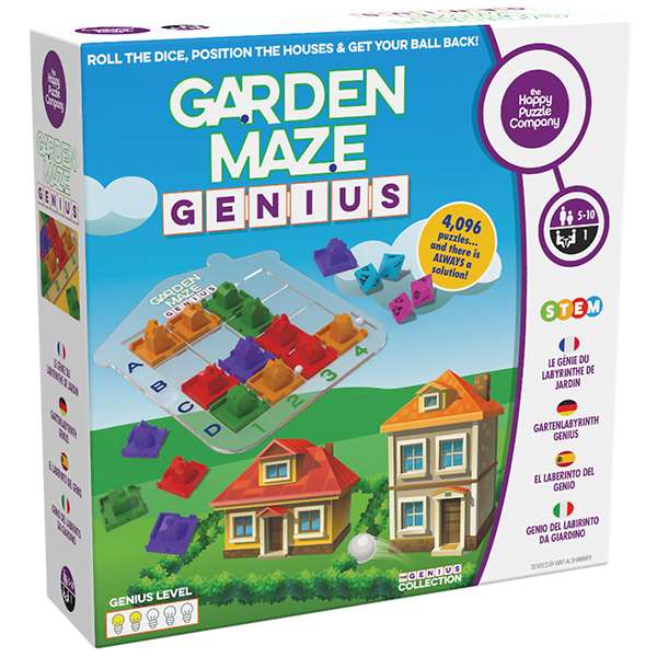 Garden Maze Genius - Board Game | The Happy Puzzle Company - STEAM Kids Brisbane