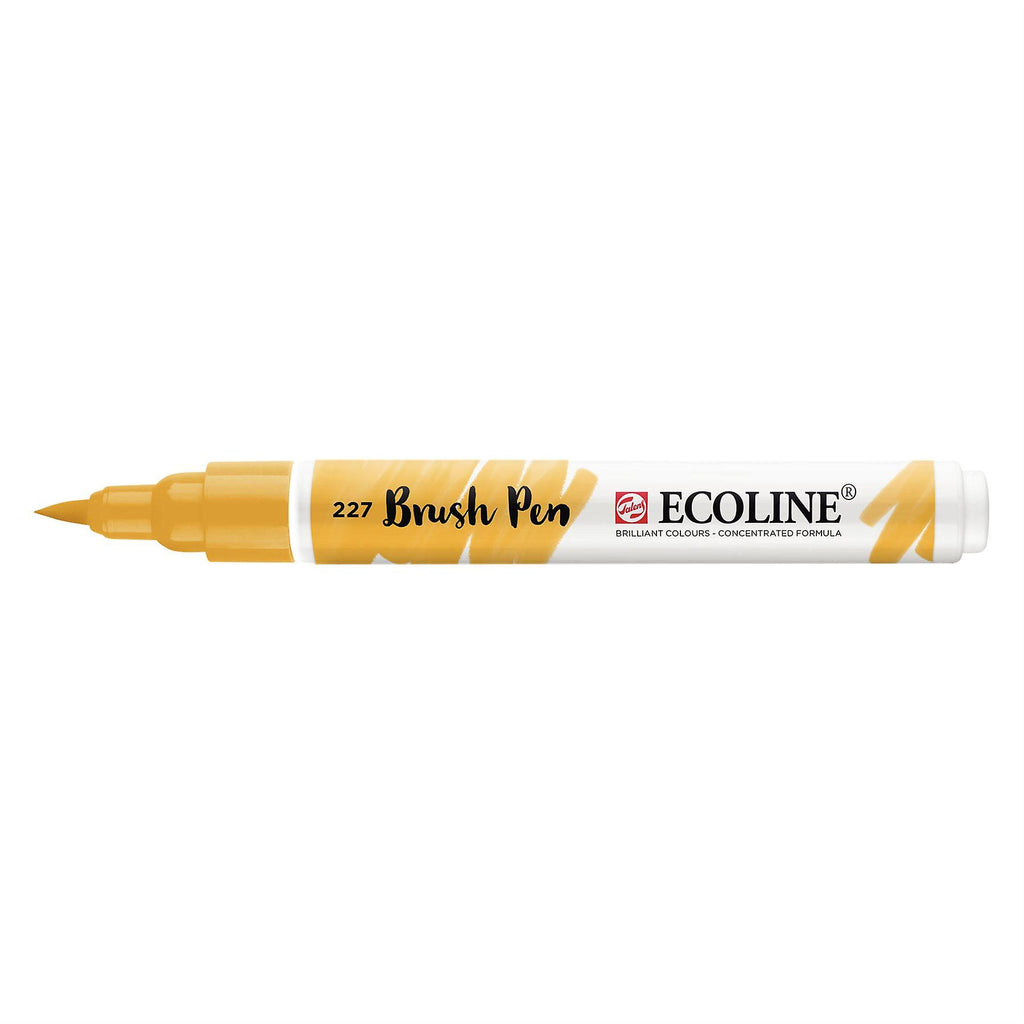 Ecoline Brush Pen |227 Yellow Ochre| $6.95 each - STEAM Kids Brisbane