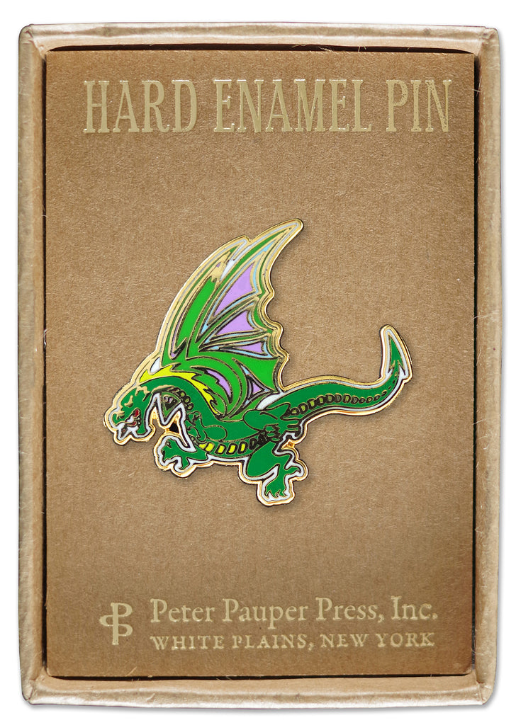 Peter Pauper Press | Hard Enamel Pin - Dragon | - STEAM Kids 
