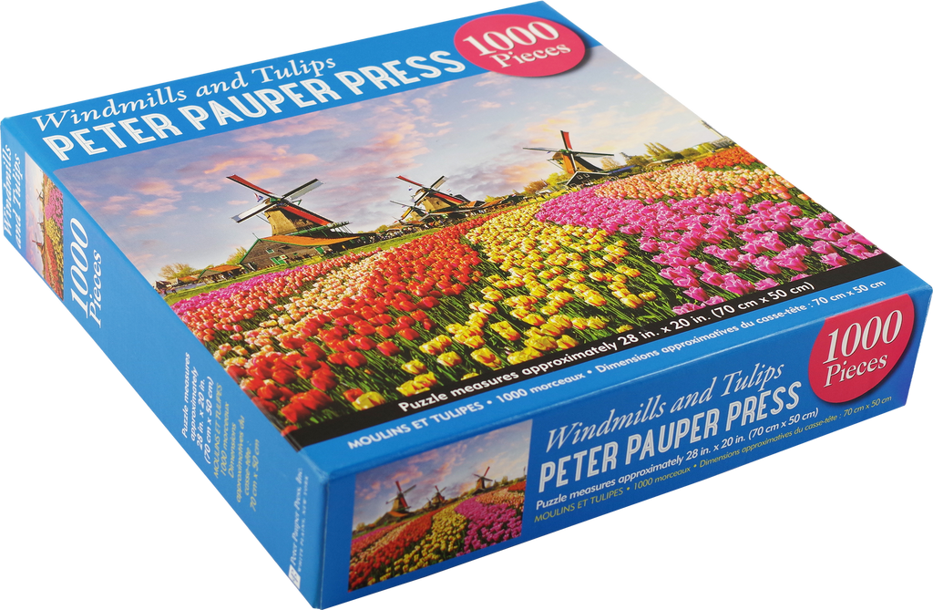 Windmills 1000 Piece Jigsaw Puzzle | Peter Pauper Press - STEAM Kids Brisbane